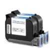 Dos cartuchos de tinta para codificadora inkjet de 12.7 mm