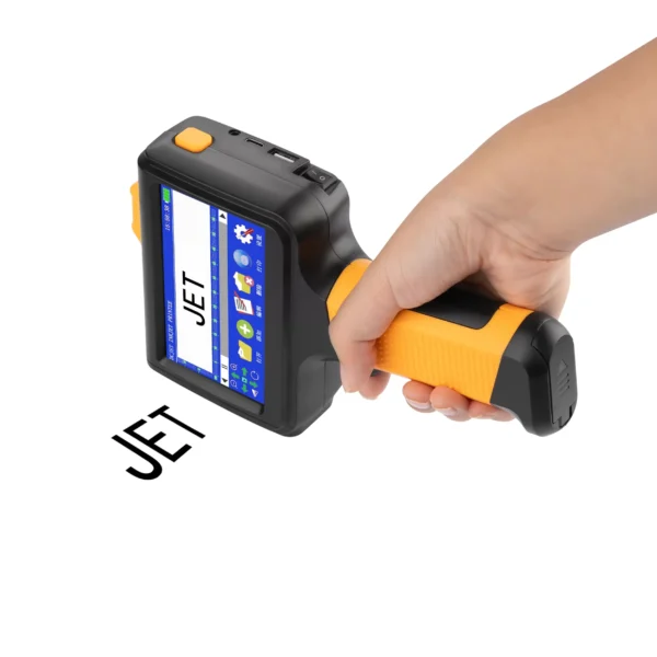Codificadora portátil inkjet JM1790 en uso sobre superficie industrial