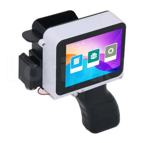 Mini codificadora inkjet portátil diseño ergonómico y compacto