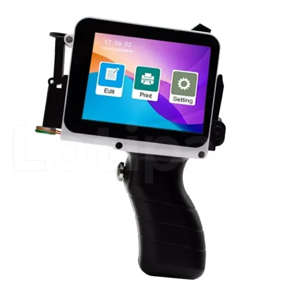 Mini codificadora inkjet portátil vista completa del equipo