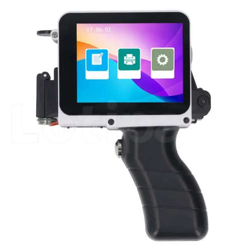 Mini codificadora portátil inkjet vista frontal del equipo